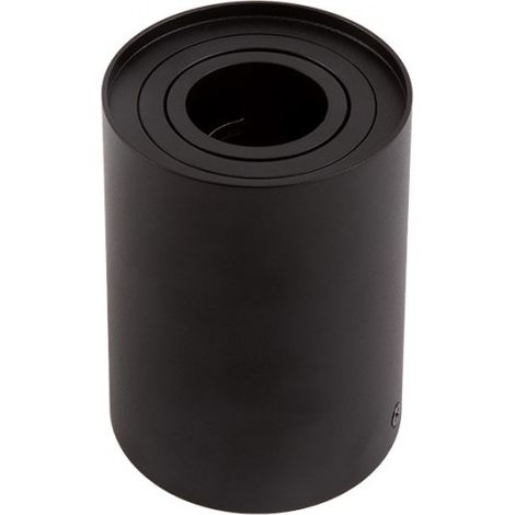 Foco de superficie, tubo móvil, negro, redondo, 1xGU10 35W Ecolight EC79960