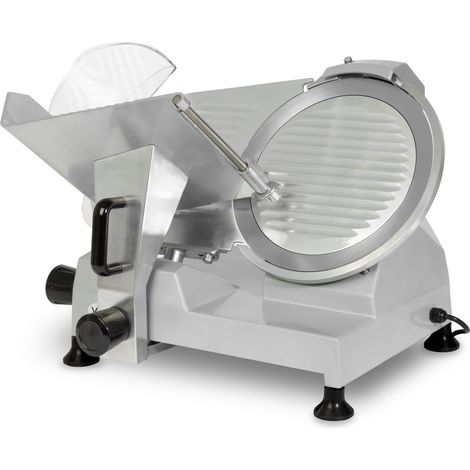 Affettatrice elettrica professionale coltello Ø300mm 250W spessore 0-15mm con pietra - VERTES
