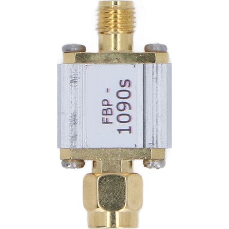 Filtre passe-bande ADS-B 1090 MHz, bande passante 30 MHz, connecteur SMA pour récepteurs (1/5)