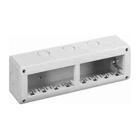 BTI25408 IP40-Gehäuse bestehend aus Boden und Deckel - 4+4 Màtix-Module