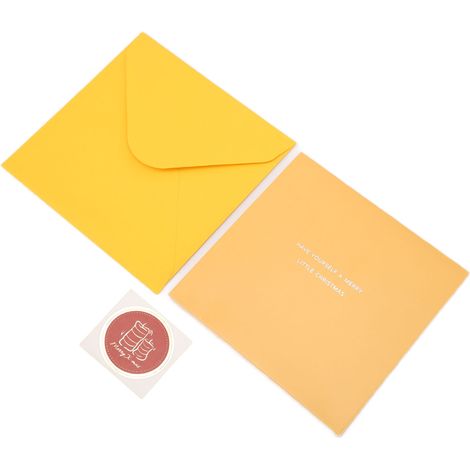 Greeting Card Three Dimensional Christmas Special Decorative Paper with Envelope StickerB Style (1/5)
