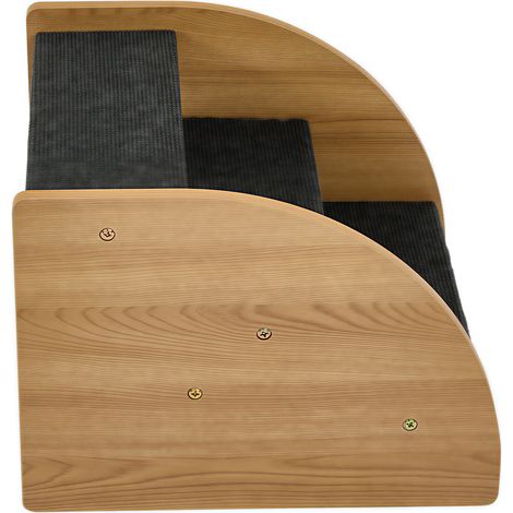 Escalier pour animaux XOT011 gris pour chats et chiens (1/5)