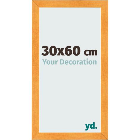 yd. - Cadre photo 30x60 - Orange - MDF - Pisa (1/5)