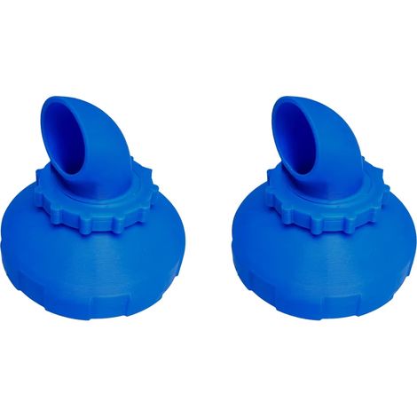 (2 pièces) Buse d'entrée de piscine, buse à jet rotative à 360°, de remplacement pour buse de sortie de piscine Intex, accessoires de piscine (1/5)
