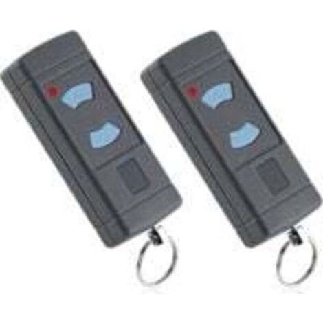 2er-Pack Garagentor-Sender mit blauen Tasten, 868 MHz, Ersatz für XU, HORMANN HSE2-868 HSM4-868 HSE4-868, kompatibel mit Tubauto HSM4-868 HS4-868 - (1/4)
