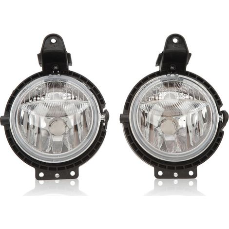 Carcasa de faro antiniebla 63172751295, 2 piezas, para Cooper R55 R56 R57 R58 R59 2007 a 2015 -Crezuo (1/5)