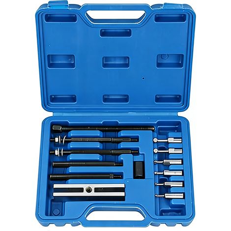 Kit de retrait de roulements 13 pièces – Acier noircis pour protection corrosion – Pour roulements ISO 6004-6010 – Étui moulé inclus (1/5)