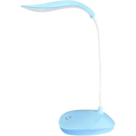 Lampadaire bureau bleu (1/2)
