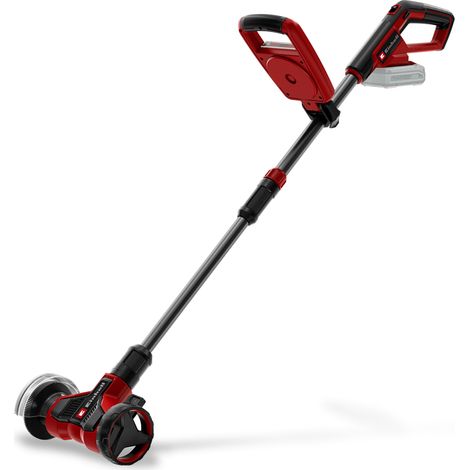 Einhell Nettoyeur de joints sans fil GE-CC 18/110 Li E-Solo PXC (18V, manche télescopique, roue de guidage réglable, avec 2 brosse) Livré sans Batterie ni Chargeur (1/5)