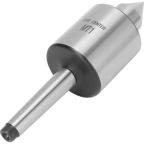Pointe tournante triple roulement haute précision MT1 pour tour à métaux (1/5)