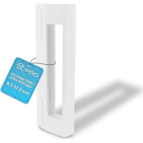 Universal Fridge Freezer Door Handle Mounting Distance Length Replacement Handle for Fridge Freezer Combi White (1/5)