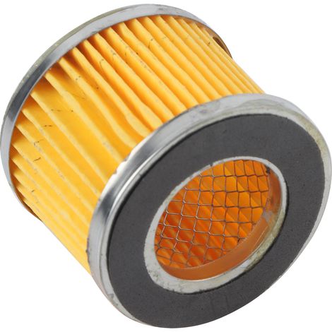 Paper Filter Elements - 70 mm x 40 mm x 36 mm - For Piston Air Compressor - 10 Pack (1/5)