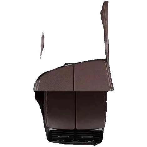 Alfombrillas para coche a medida, material resistente, compatibles con Volvo V60 2018-2022, color negro/rojo. (1/2)