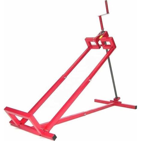 Hebevorrichtung für Rasenmähertraktor, Hebevorrichtung, Aufsitzmäher, Aufsitzrasenmäher