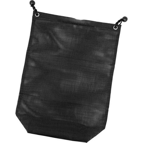 Sac poubelle pour véhicule tout-terrain en maille UTV noir PVC à suspendre élastique organisateur pour VTT 60 x 42 cm accessoire réutilisable (1/5)