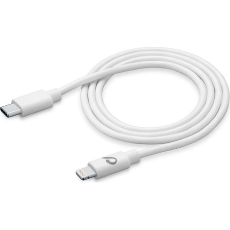 Cellularline Lade- und Datenkabel lightn 120cm USB Type-C auf Apple Lightning