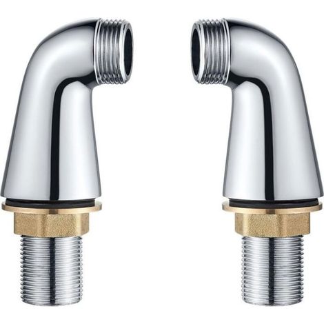 1 Robinet de baignoire sur plan,laiton massif,raccordement G3/4 et 19 mm,salle de bain (1/3)
