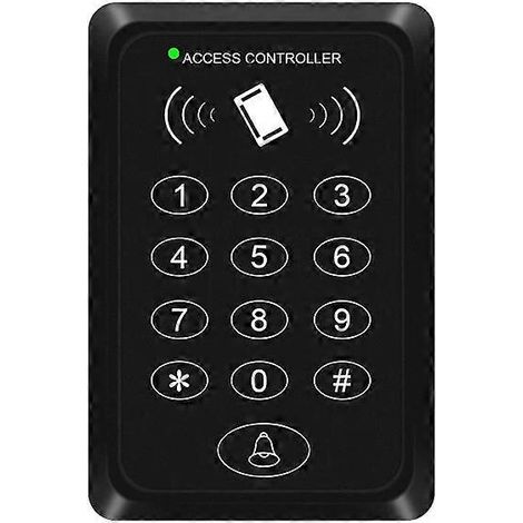 Lecteur de cartes RFID 125 kHz, clavier de contrôle d'accès, panneau numérique, serrure électronique, clavier de contrôle d'accès, 1500 utilisateurs, M203B (1/5)