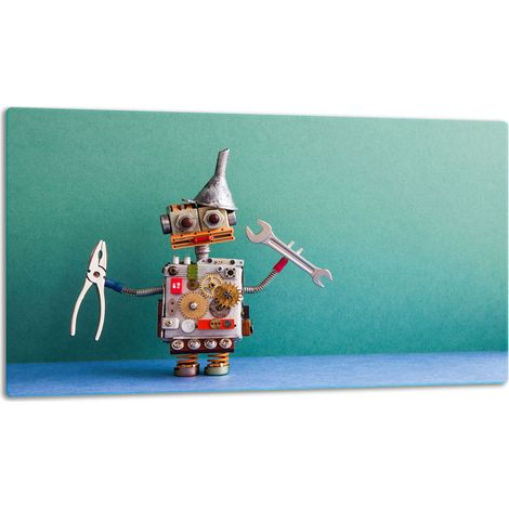 Tabla de cortar de placa de vidrio 52x30 robot (1/5)