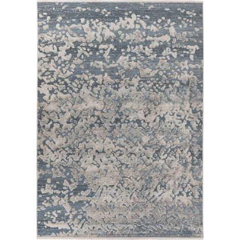 Tapis Tissé Oriental à Poils Plats "Dilan" Anthracite 80 x 150 cm (1/5)