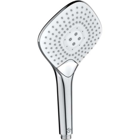 Rociador IDEALRAIN EVO JET con teleducha de diamante Ø 134 mm - 3 funciones Ideal Standard (1/5)