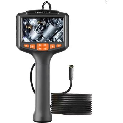 Endoscope industriel automobile 1080p à double objectif et deux caméras, pour canalisations et égouts (1/5)
