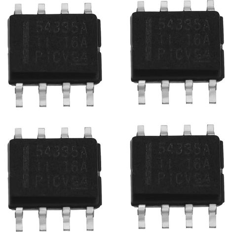 Konvolut von 4 TPS54335ADDAR (54335A) DC/DC-Wandler-ICs – Synchroner Abwärtswandler, 8-Pin SOP8-Gehäuse für die Entwicklung elektronischer Schaltungen (1/5)