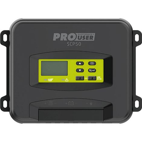 ProUser SCP50 Regolatore di carica PWM 12 V, 24 V, 36 V, 48 V 50 A