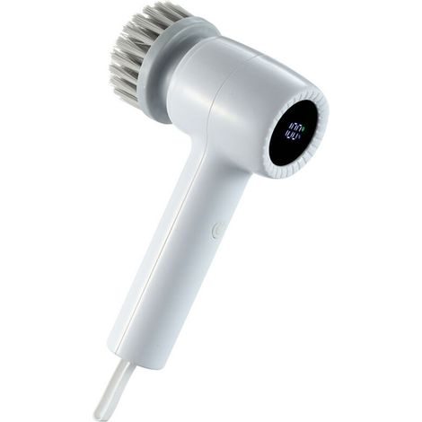 Brosse à récurer électrique sans fil, portable et multifonctionnel pour salle de bain, cuisine, brosse de nettoyage à main, outils de nettoyage pour baignoire, fenêtre, vaisselle, tap