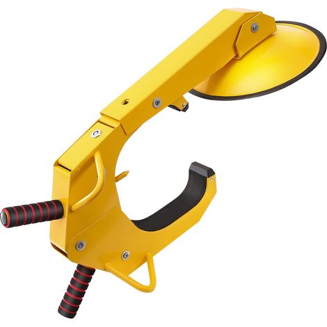 Antivol de roue robuste pour remorque et véhicule, sabot réglable compatible avec voitures, camions et SUV, 1 pièce. (1/5)