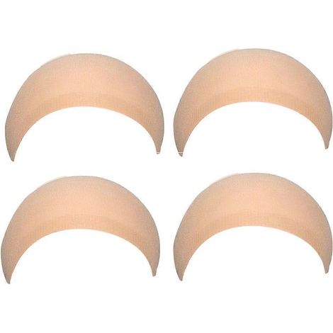 Ultradünne Nylon-Perückenkappe, elastisch, transparent und natürlich wirkend, ideal für Lace-Front-Perücken, angenehm zu tragen im Sommer, 4er-Packung (1/5)