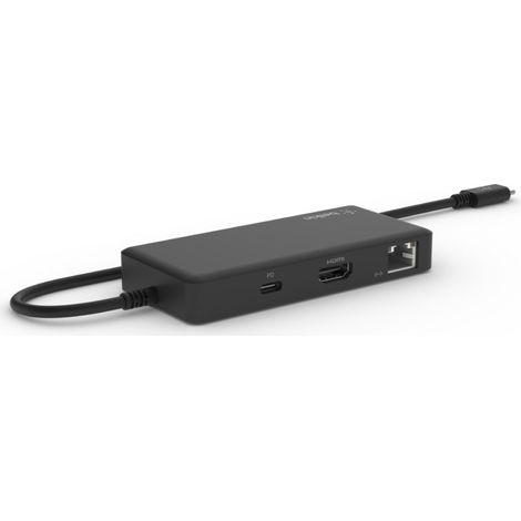 Hub USB Belkin HUB USB C 5 en 1 Travel Dock, simple affichage HDMI 4K (1/5)