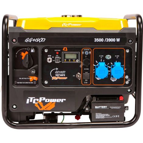 GG40XEi Generador Inverter Abierto ITC Power 3,9kW de Potencia Máxima (1/5)