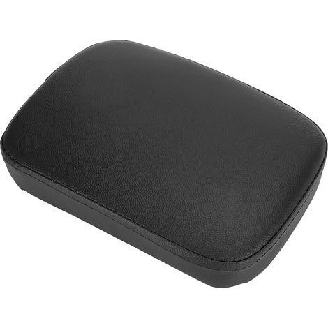 Coussin passager moto en cuir synthétique, 8 ventouses, siège arrière universel confortable pour conducteur et passager (1/3)