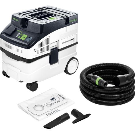 Aspiradora portátil de 1200 W, 15 L CLEANTEC CT 15 - FESTOOL - 578327 (1/5)