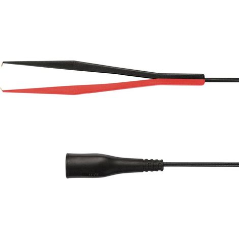 Schützinger Cavo di misura Spina 4 mm Morsetto Kelvin 100.00 cm Nero 1 pz. (1/2)