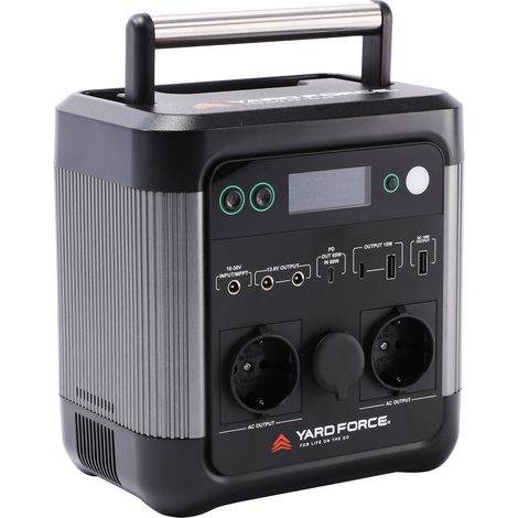Tragbare Powerstation 600 W - Aufladbare Batterie Yard Force (1/5)