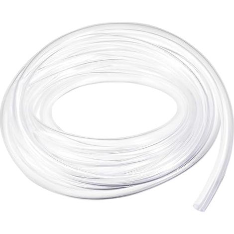 PVC Hose Tube 6mm ID x 8mm Outer Diameter 3 Metres Transparent Vinyl Plastic Tubes Flexible Water Hose (1/3)