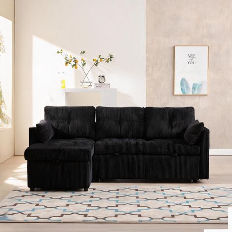 Canapé convertible modulaire avec rangement et lit d'appoint (1/5)