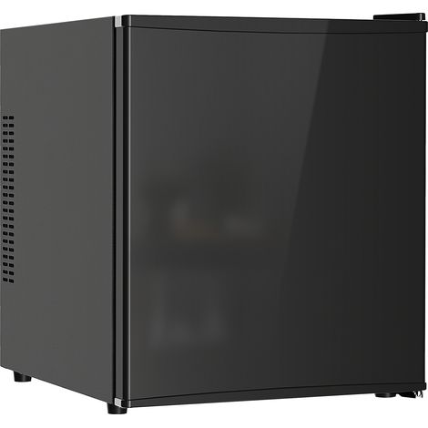 Mini-réfrigérateur 44 L 46 canettes thermostat réglable noir 43 x 51 x 51.3 cm