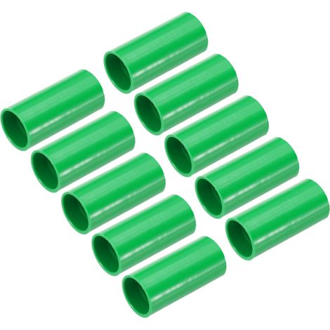 10Pcs Raccord PVC Droit Pour Tuyau PVC Conduit Coupler Vert (1/5)