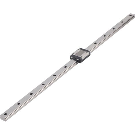 MGN15 Rails de guidage linéaire 500mm, équipement d'automatisation industrielle, glissière de mouvement linéaire (1/5)