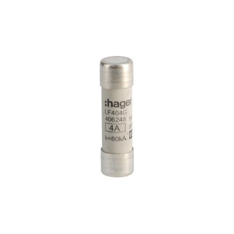 Cartouche fusible industrielle 14x51 gG 4A (LF404G) (1/2)