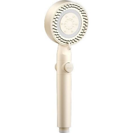 [NEVER USED] Booster Shower Head, Multifunctional Hand Reminder Nozzle, Milky White (1/4)