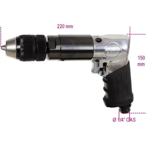 beta 1932b13 foret pneumatique réversible - 1.5-13 mm