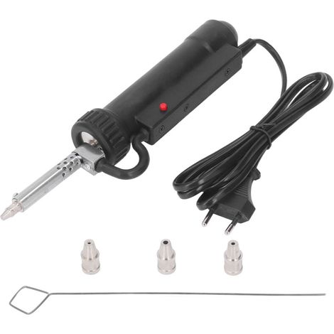 Ventouse à Souder Automatique Portable Acier Inoxydable Outil Désoudage pour Électronique 220V UE (1/4)