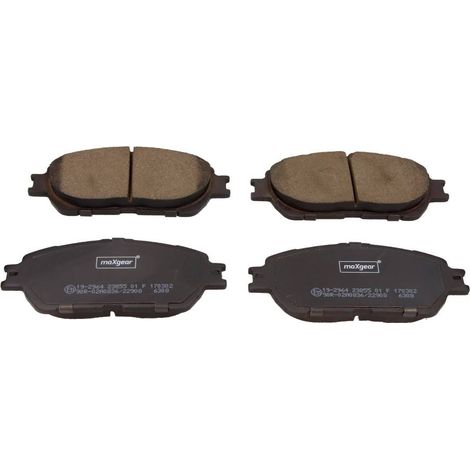 PLAQUETTES DE FREIN MAXGEAR AVANT TOYOTA AVALON 04-/CAMRY 01-