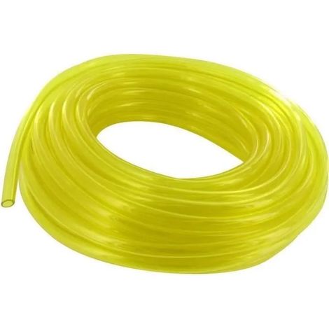 manguera universel translucent yellow fuel hose 15 m 6,5 mm