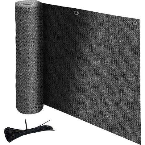Filet d'ombrage pour balcon, voile d'ombrage avec bordure en PEHD, filet pare-soleil (1/5)