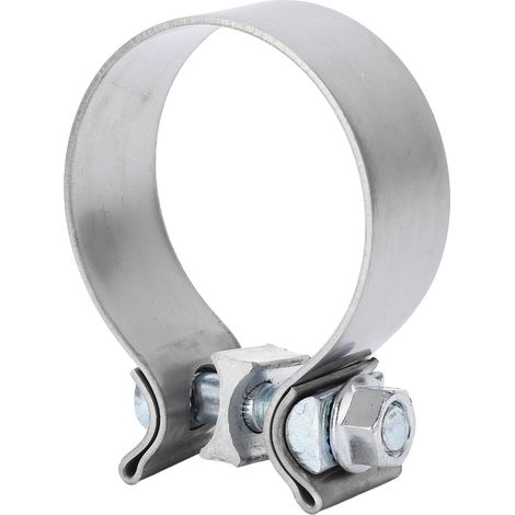 Eosnow 66,5 mm/2,62 Zoll Edelstahl-Auspuffrohr-Verbindungsklemme 18308506992 Ersatz für 3er 5er X3 X5